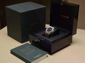 Thumbnail von Audemars Piguet Royal Oak 26320st Black Chronograph 41mm Wie neu 2014