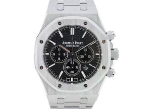 Thumbnail von Audemars Piguet Royal Oak 26320st Black Chronograph 41mm Wie neu 2014