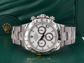 Thumbnail von Rolex Daytona Cosmograph Daytona 116520 White Dial - Full Set 2011