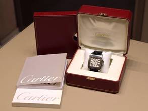Thumbnail von Cartier Santos 100 Xl Ref. 2656 Automatic Full Set