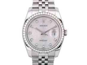 Thumbnail von Rolex Datejust 36mm Ref. 116244 Original Diamond Dial/bezel Like New