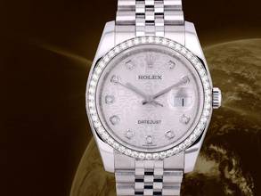 Thumbnail von Rolex Datejust 36mm Ref. 116244 Original Diamond Dial/bezel Like New