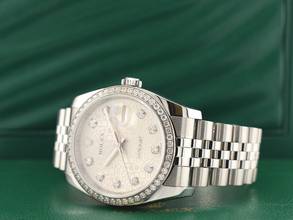 Thumbnail von Rolex Datejust 36mm Ref. 116244 Original Diamond Dial/bezel Like New