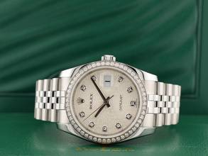 Thumbnail von Rolex Datejust 36mm Ref. 116244 Original Diamond Dial/bezel Like New