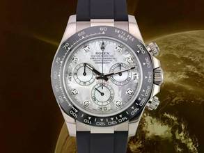 Thumbnail von Rolex Daytona Cosmograph Daytona 116519ln Mop Diamonds Dial - Like New 2017