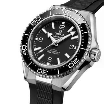 Omega Seamaster Planet Ocean 600m 217.32.42.21.01.001 Black Dial Rubber Strap Unworn - Full Set 4/2026
