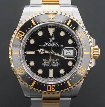 Rolex Sea-Dweller Deepsea STAHL/GOLD FULLSET