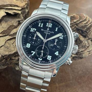 Blancpain Léman Fly-Back Flyback Léman Chronograph 38 - Ref. 2185F-1130-71