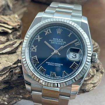 Rolex Datejust Datejust 36 - UNPOLIERT - FULLSET 2016 - Ref. 116234 Rolex Sticker on Caseback