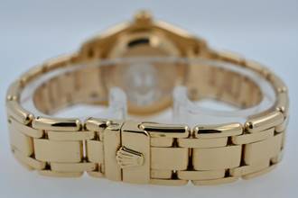 Thumbnail von Rolex Lady-Datejust Oyster Pearlmaster 18k Factory Diamond Dial Bezel 80298 29mm LC100 Full Set