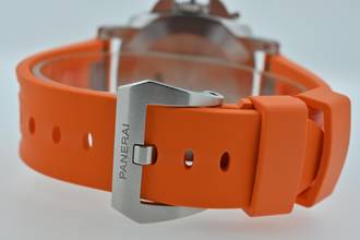 Thumbnail von Panerai Luminor Chrono Chronograph 44mm PAM 1218 White Dial PAM01218