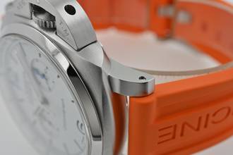 Thumbnail von Panerai Luminor Chrono Chronograph 44mm PAM 1218 White Dial PAM01218