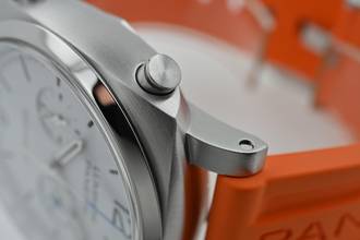 Thumbnail von Panerai Luminor Chrono Chronograph 44mm PAM 1218 White Dial PAM01218