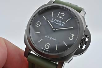 Thumbnail von Panerai Luminor Marina Geneva Boutique Edition 121pcs 8 Days PAM 2121 Titanium DLC