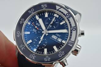 Thumbnail von IWC Aquatimer Chronograph IW376711 Blue Dial