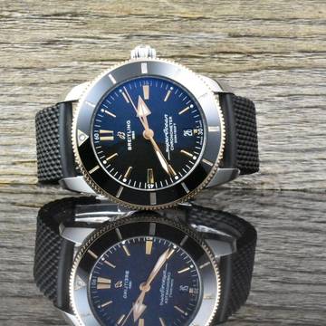  Breitling Superocean Heritage II Stahl Rosegold - Ceramica UB2030 - Black Rubber - Automatic 