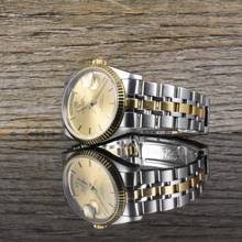 Thumbnail von Tudor Prince Date Day 76213 Gold Dial - unpoliert - 36MM - Stahl Gold - Automatik