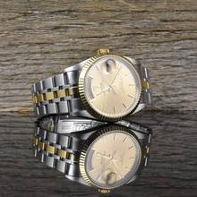 Thumbnail von Tudor Prince Date Day 76213 Gold Dial - unpoliert - 36MM - Stahl Gold - Automatik