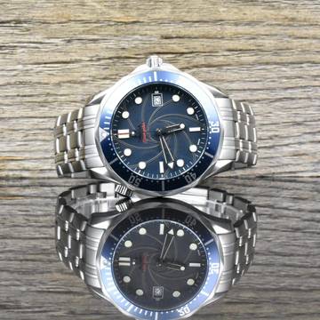  Omega Seamaster Diver 300 M Co-Axial James Bond James Bond - Casino Royal Limited - 22268000 - Blue Dial 