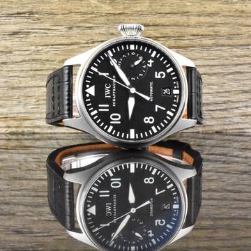 IWC Große Fliegeruhr Big Pilot IW500401 Black Dial - Automatik - 46MM - Folding Clasp