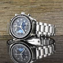 Thumbnail von Omega Speedmaster Day Date 3520.53.00 Tripel Date MK40 - Grey / Blue - Vintage
