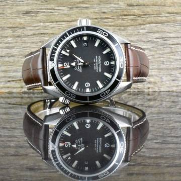 Omega Seamaster Planet Ocean 600M Co-Axial 42MM - First Series - Grey Dial - Unpoliert - Full Set