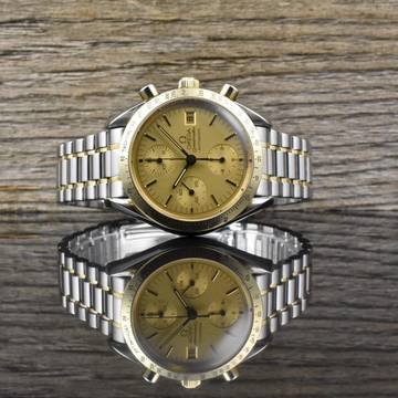 Omega Speedmaster Date 39MM - Automatik - VINTAGE - Steel Gold