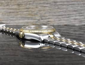 Thumbnail von Tudor Prince Date Day 76213 Black Dial - Stahl Gold - 36mm - Automatik