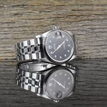 Thumbnail von Tudor Prince Date 74034N Diamond Dial - Stahl Weißgold Medium 34MM - Automatik