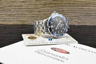 Thumbnail von Omega Seamaster Diver 300 M 40th Anniversary James Bond Limited Edition - Automatik - Full Set