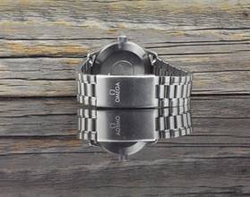 Thumbnail von Omega Genève Dynamic III Military Gray Black Dial - Date Automatic - Military