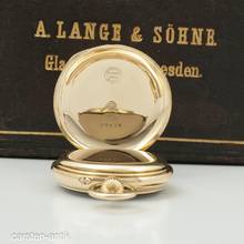 Thumbnail von A. Lange & Söhne 18k Qualität 1A Diamant Original Box Museums Zertifikat Schöner Zustand 1891