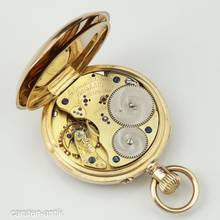Thumbnail von A. Lange & Söhne 18k Qualität 1A Diamant Original Box Museums Zertifikat Schöner Zustand 1891