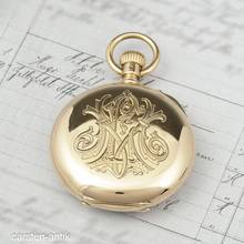 Thumbnail von A. Lange & Söhne 18k Qualität 1A Diamant Original Box Museums Zertifikat Schöner Zustand 1891