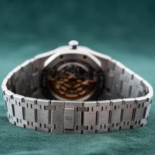 Thumbnail von Audemars Piguet Royal Oak Jumbo Extra-Thin Blue 15202ST.OO.0944ST.02 NOS