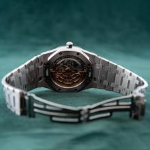 Thumbnail von Audemars Piguet Royal Oak Jumbo Extra-Thin Blue 15202ST.OO.0944ST.02 NOS