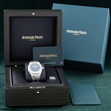 Thumbnail von Audemars Piguet Royal Oak Selfwinding Royal Oak Dark Blue Dial 15550ST.OO.1356ST.06 Full Set