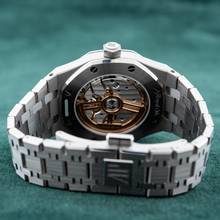 Thumbnail von Audemars Piguet Royal Oak Selfwinding Royal Oak Dark Blue Dial 15550ST.OO.1356ST.06 Full Set
