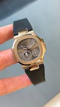 Thumbnail von Patek Philippe Nautilus Moonphase Whitegold 5712G - PP Service 2026 - Fullset 2018