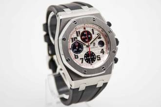 Thumbnail von Audemars Piguet Royal Oak Offshore Panda perfektes 26170ST Fullset