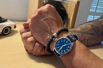 Thumbnail von IWC Große Fliegeruhr Big Pilot's Watch 43 perfektes Fullset LC100