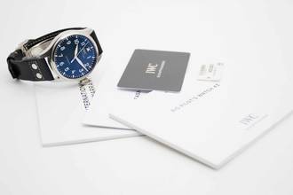 Thumbnail von IWC Große Fliegeruhr Big Pilot's Watch 43 perfektes Fullset LC100