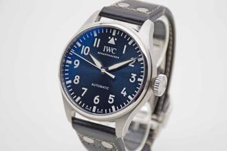 Thumbnail von IWC Große Fliegeruhr Big Pilot's Watch 43 perfektes Fullset LC100