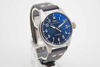 Thumbnail von IWC Große Fliegeruhr Big Pilot's Watch 43 perfektes Fullset LC100