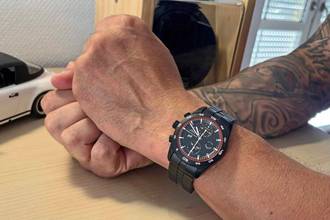 Thumbnail von Porsche Design GT4 RS Flyback Chronograph Weissach perfektes Fullset mit Titanarmband aus 2024