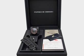 Thumbnail von Porsche Design GT4 RS Flyback Chronograph Weissach perfektes Fullset mit Titanarmband aus 2024