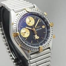 Thumbnail von Breitling Chronomat LUNA MOON Chronograph Stahl Relaux-Armband sehr SELTEN Seltene Mondphasen
