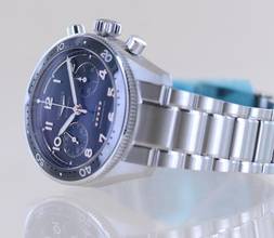 Thumbnail von Longines Spirit Flyback Chronograph Automatic 42mm Stahlband black dial B+P New
