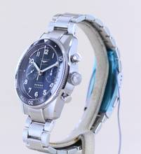 Thumbnail von Longines Spirit Flyback Chronograph Automatic 42mm Stahlband black dial B+P New