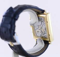 Thumbnail von Chronoswiss Hora 18K Gold Jumping Hour rectangular silver Dial Dresswatch Limited B+P